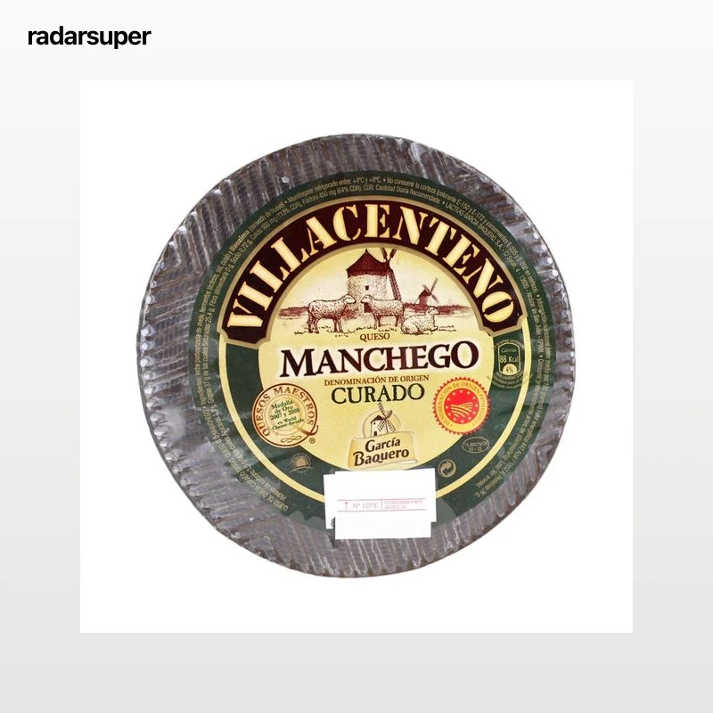 GARCÍA BAQUERO Queso de oveja Manchego con Denominación de Origen Protegida (DOP), mini.