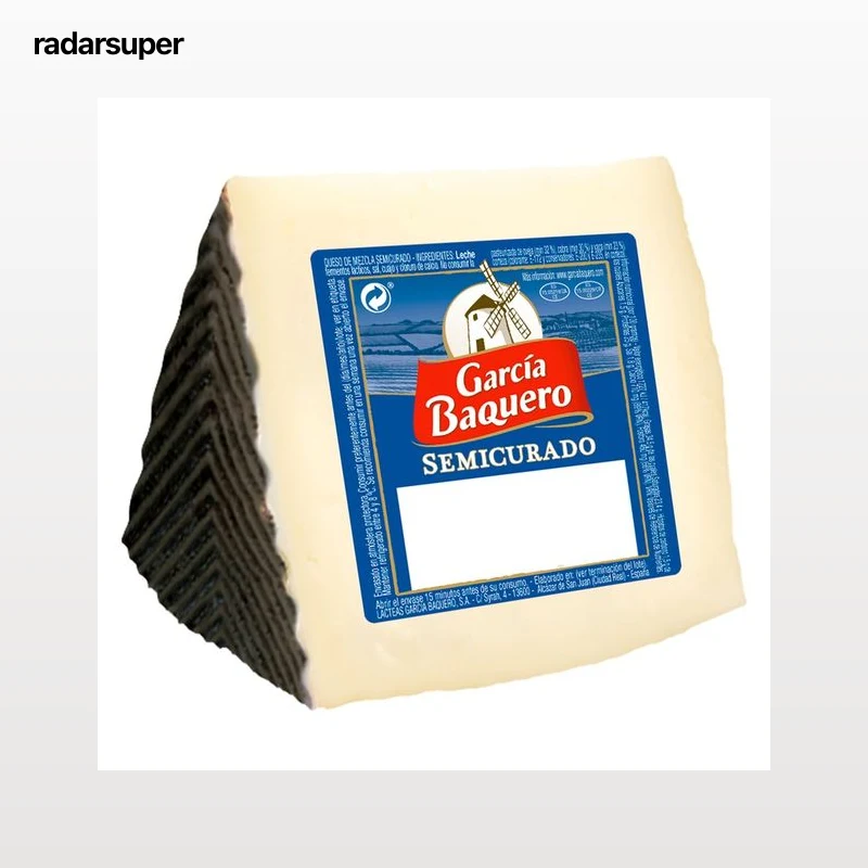 GARCÍA BAQUERO Queso semicurado cuña 325 g.