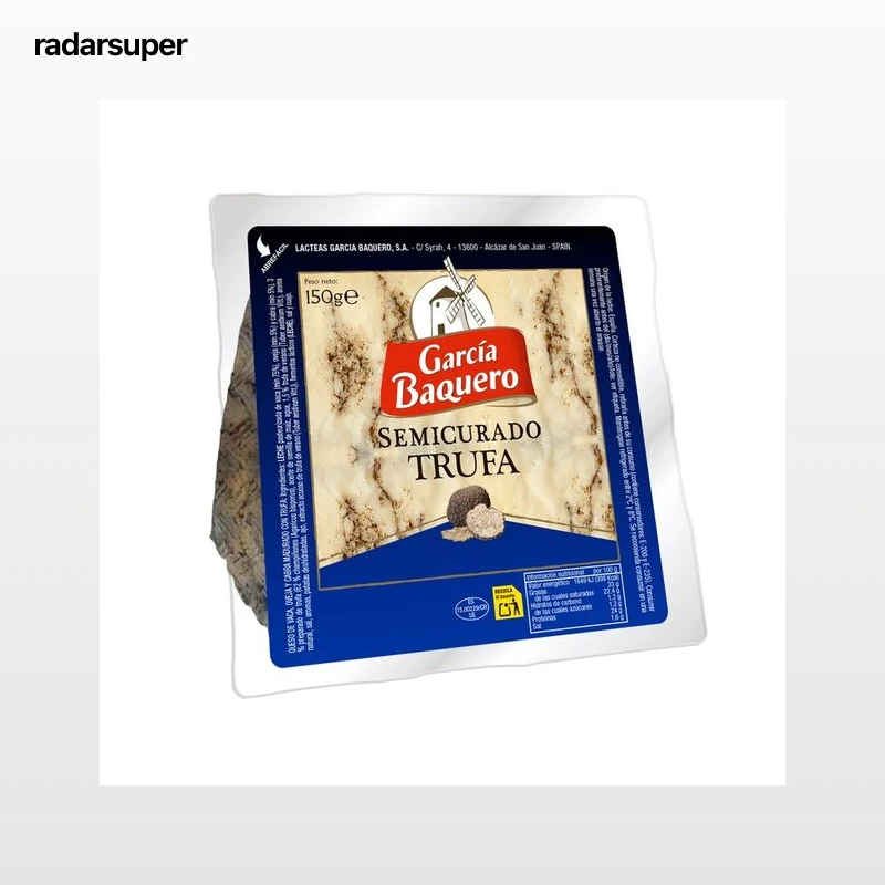 GARCÍA BAQUERO Queso semicurado trufa 150gr