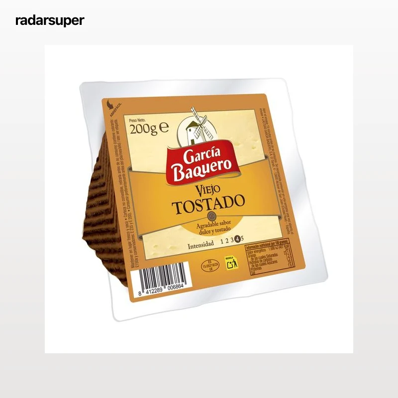 GARCÍA BAQUERO Queso viejo tostado 200 g.