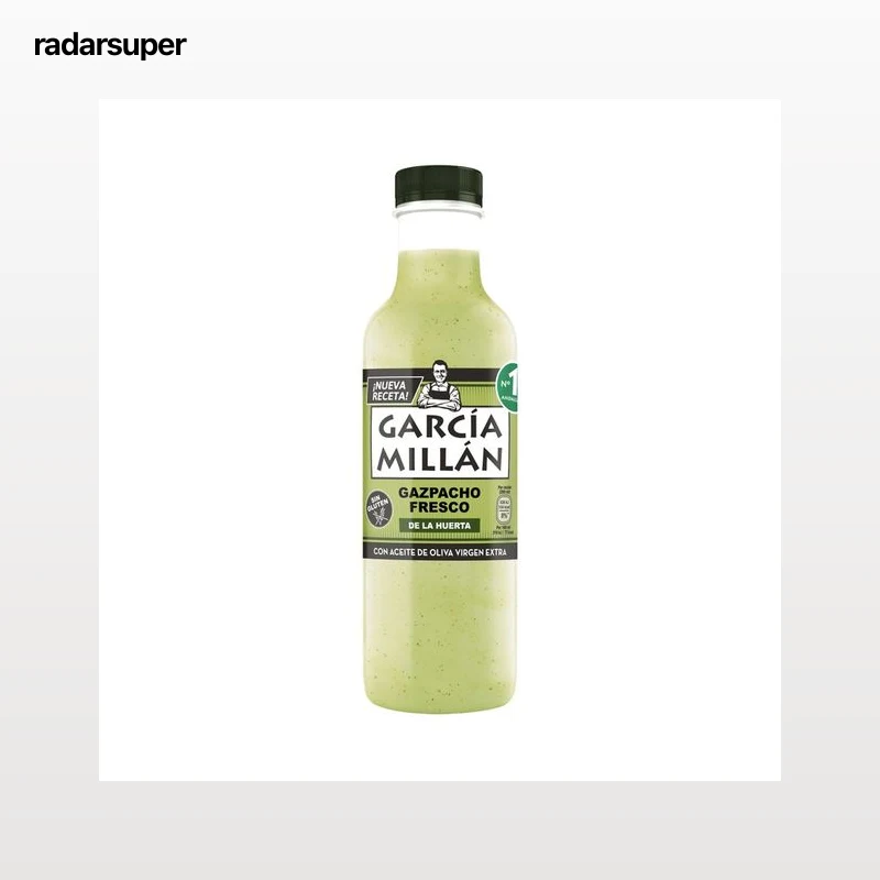 GARCÍA MILLÁN Gazpacho fresco de la huerta con aceite de oliva virgen extra 750 ml.