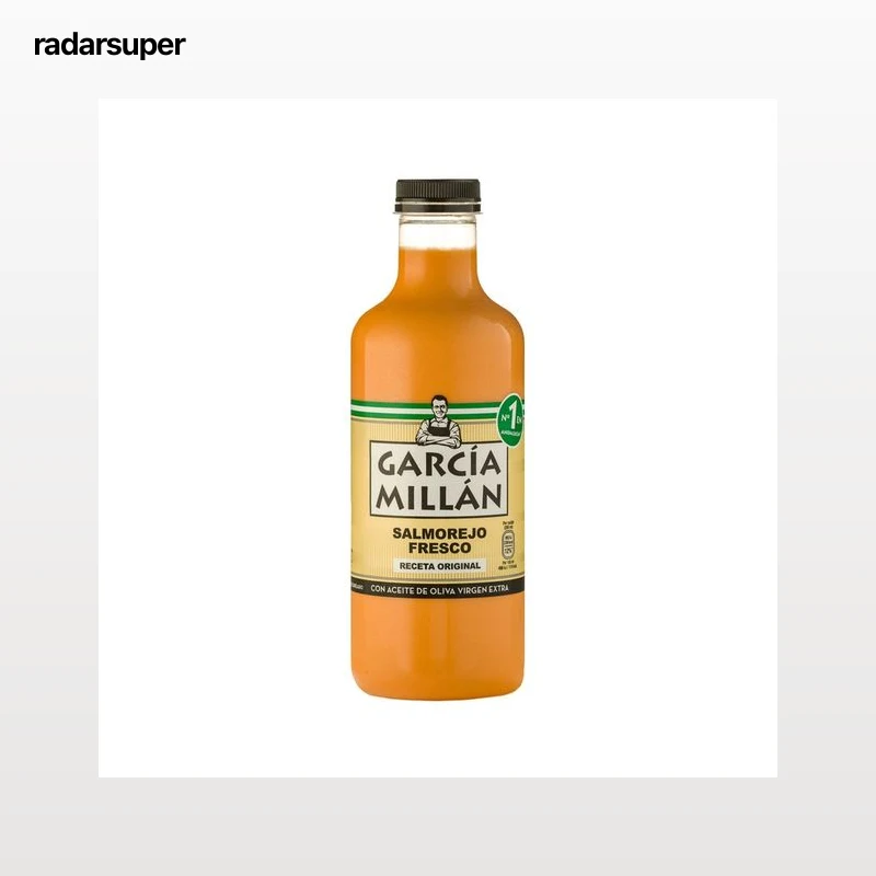 GARCÍA MILLÁN Salmorejo fresco no pasteurizado, con aceite de oliva virgen extra GARCÍA MILLÁN 1 l.