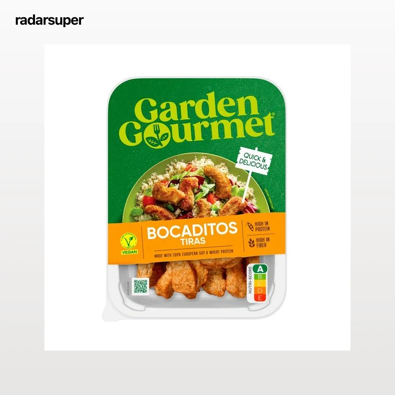 GARDEN GOURMET Bocaditos braseados a base de proteínas vegetales GARDEN GOURMET 175 g.