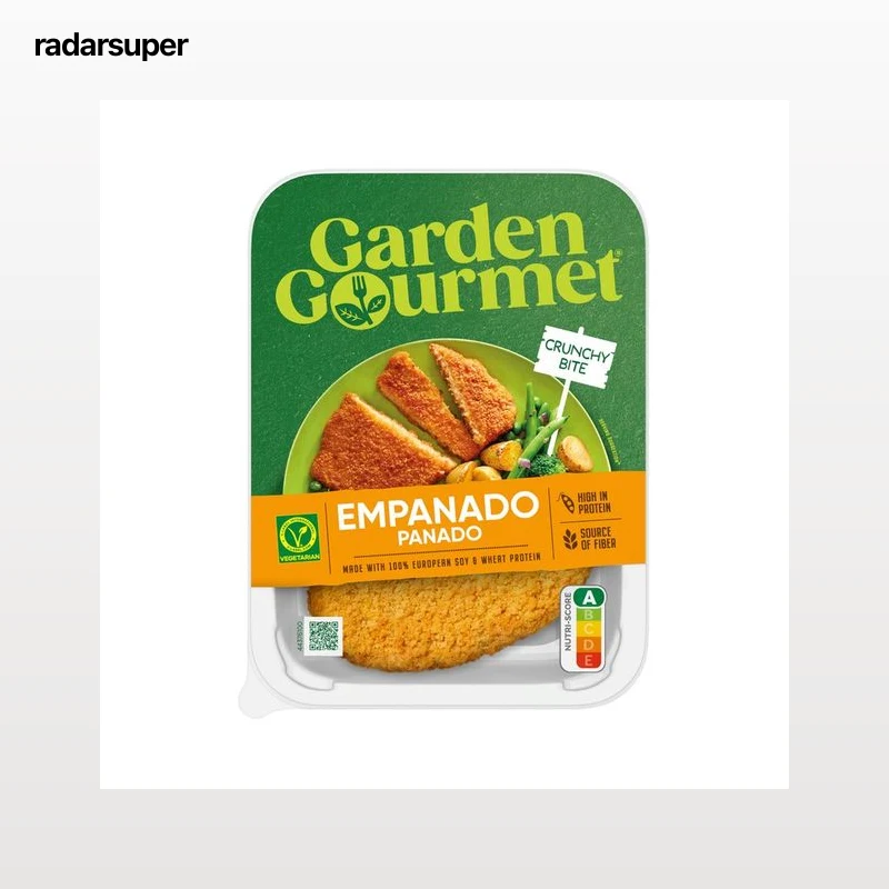 GARDEN GOURMET Empanados a base de soja y proteínas vegetales 2 x 90 g.