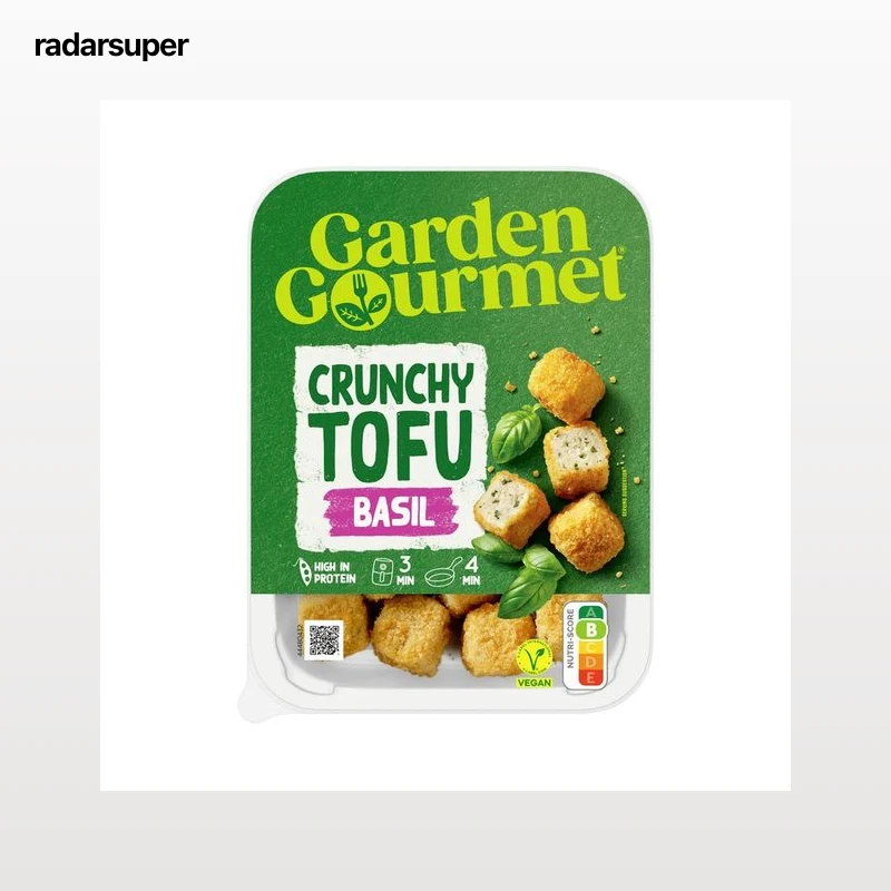 GARDEN GOURMET Porciones de tofu empanado y frito 160 g.