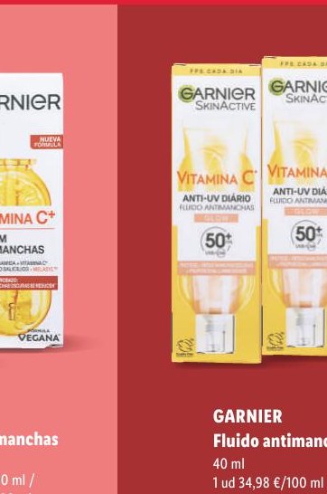 GARNIER Fluido antimanchas