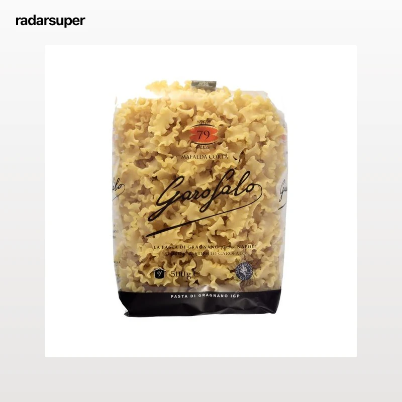 GAROFALO Pasta de sémola de trigo duro Mafalda corta nº 79 GAROFALO 500 g.