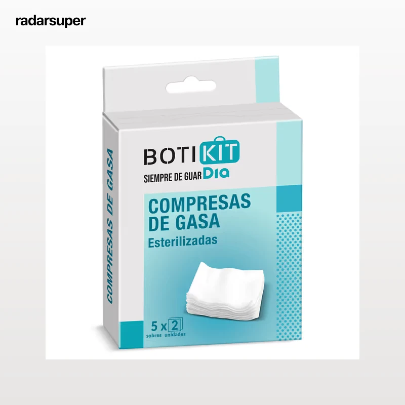 Gasas estériles Dia Botikit 10 unidades