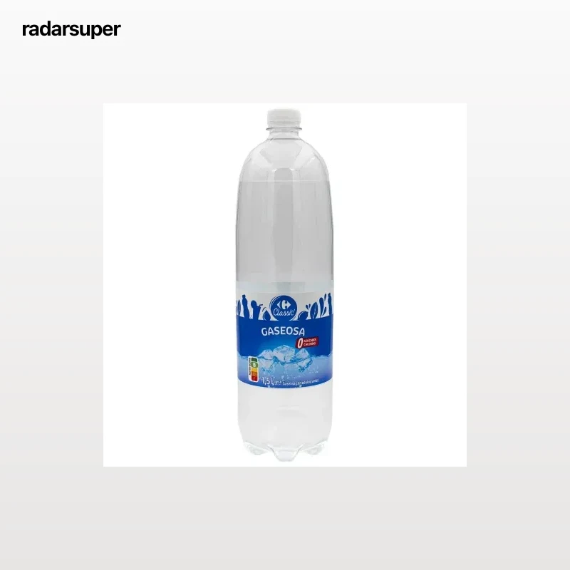 Gaseosa Carrefour Classic´ cero azúcares botella 1,5 l.