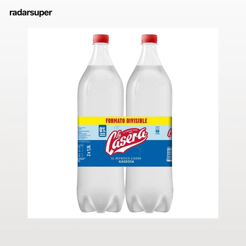 Gaseosa La Casera 1,5l pack 2