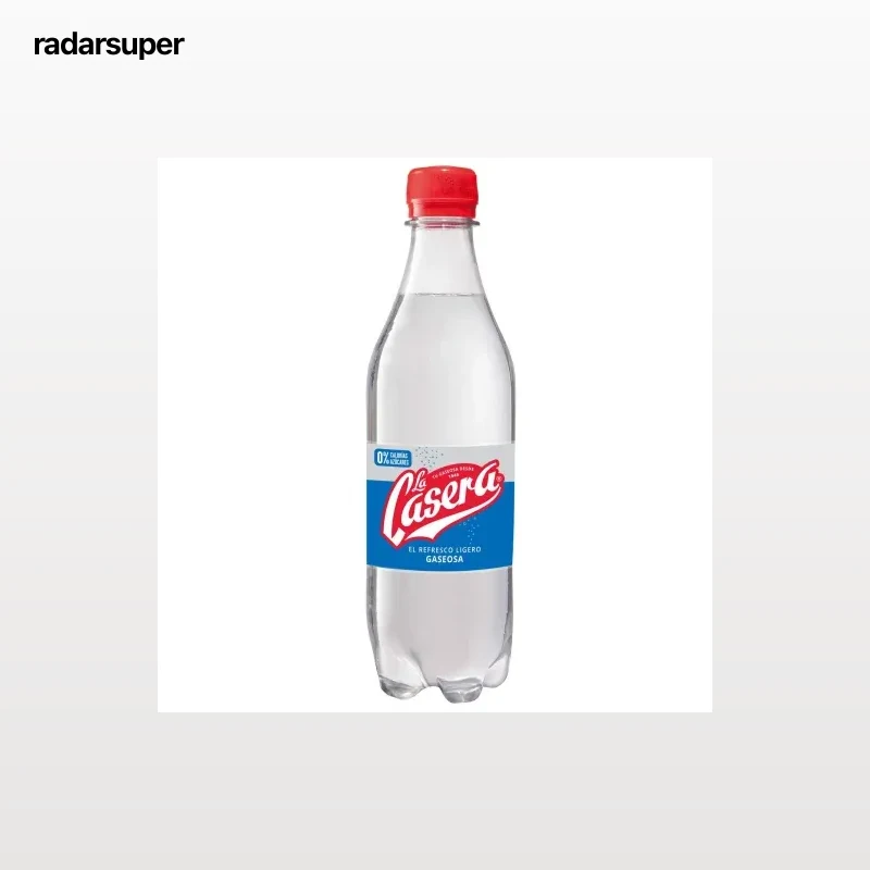 Gaseosa La Casera 0% calorías y azúcares botella 50 cl.