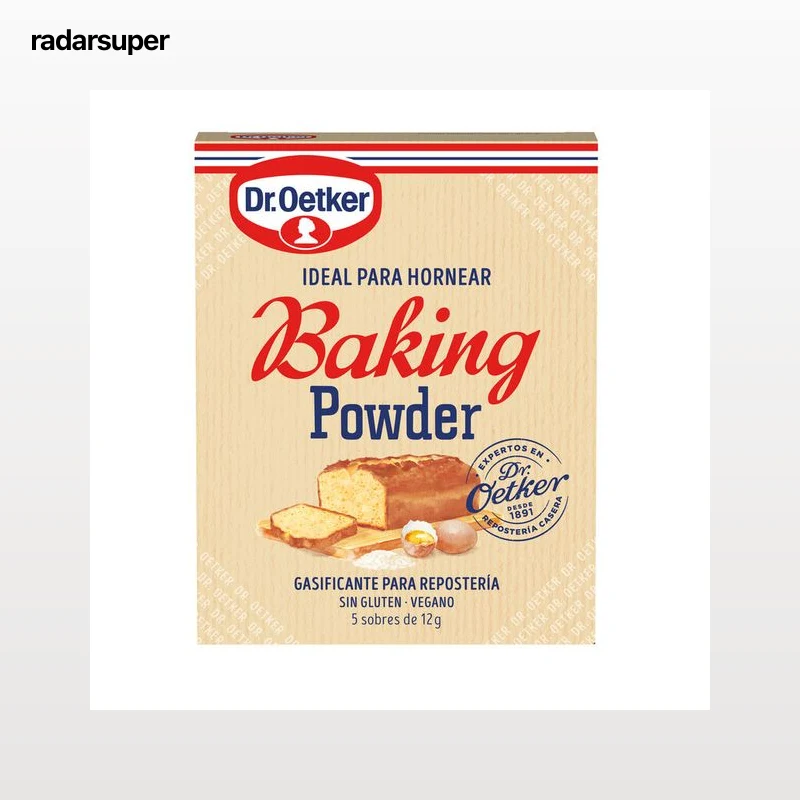 Gasificante para repostería Dr Oetker 5 unidades