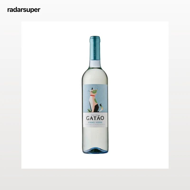 GATAO Vino blanco con D.O.C. Vinho verde (Portugal) botella 75 cl.