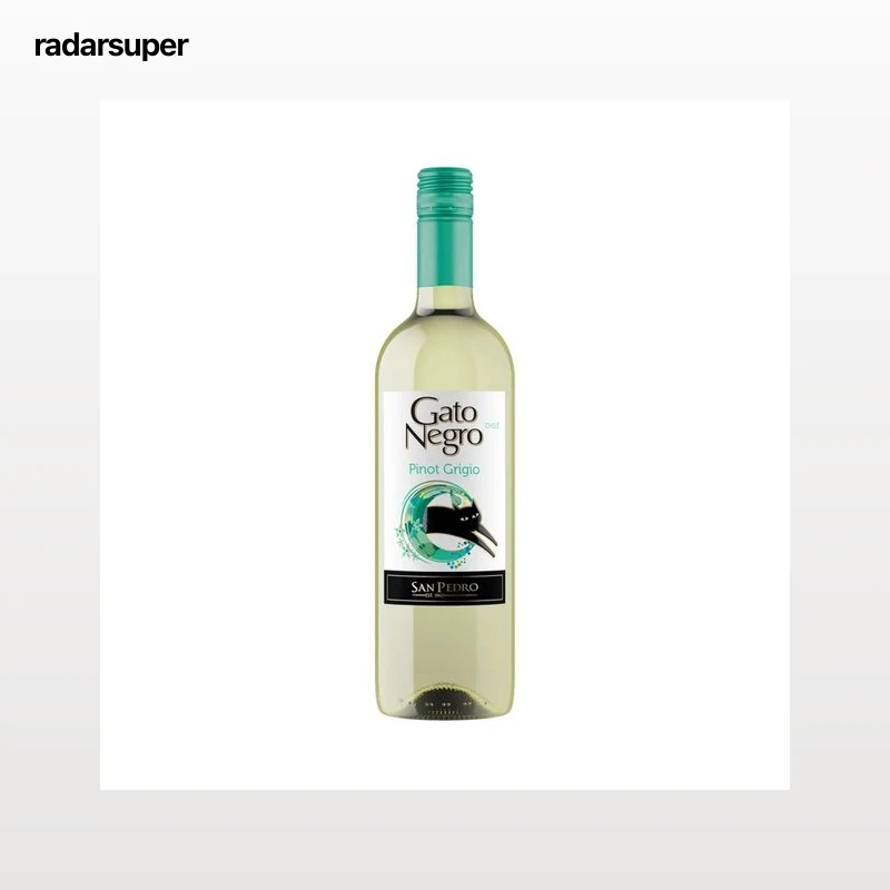 GATO NEGRO Vino blanco Pinot Grigio, elaborado en Chile botella 75 cl.