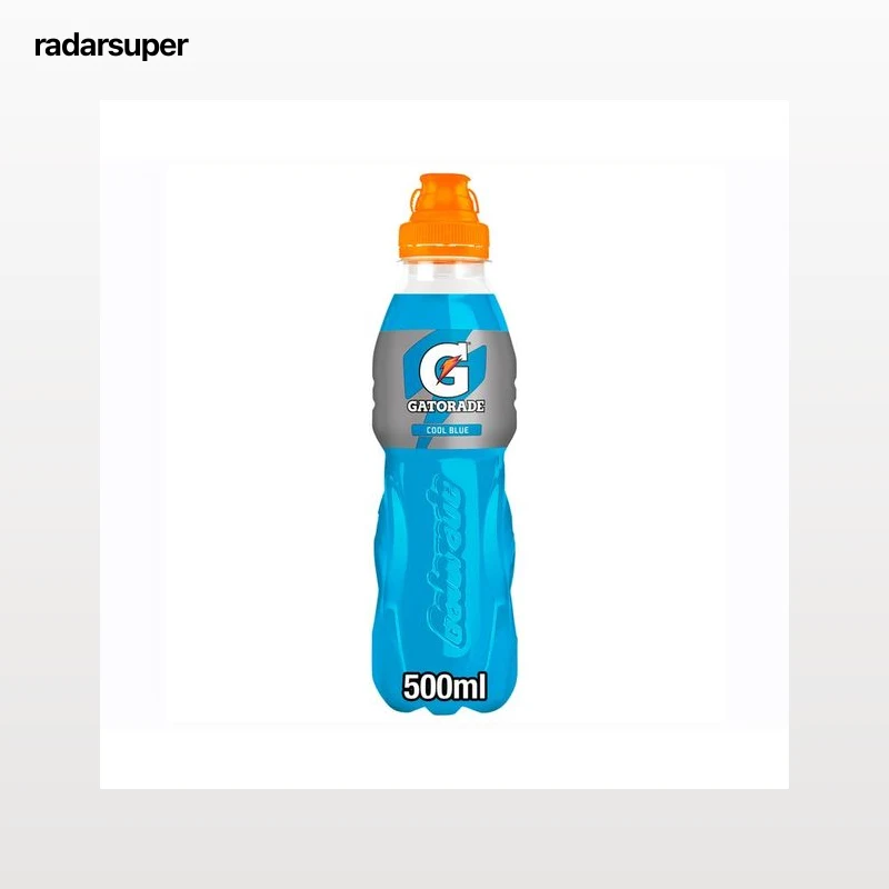GATORADE COOL BLUE  Bebida deportiva de frambuesa botella de 500 ml.