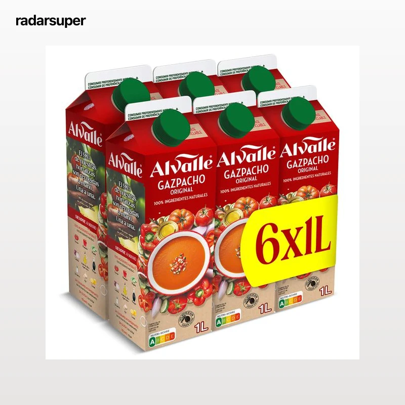 Gazpacho Alvalle 6 x 1 L
