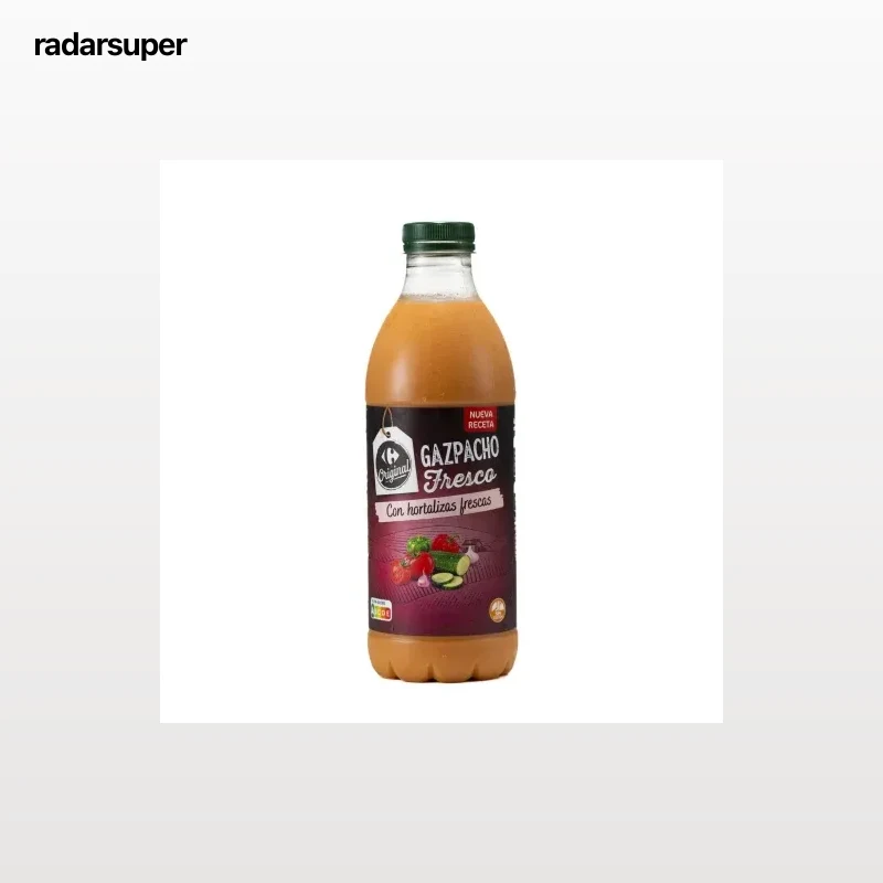 Gazpacho fresco Carrefour Original sin gluten 1 l.
