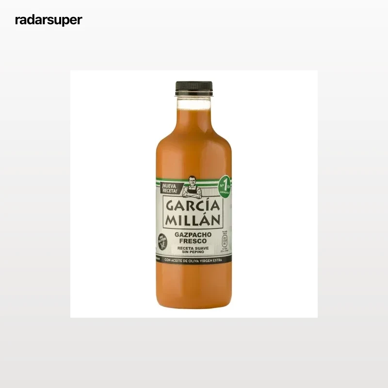Gazpacho suave fresco García Millán sin gluten 1 l.