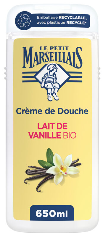 Gel baño con aroma a vainilla Le Petit Marseillais 650ml