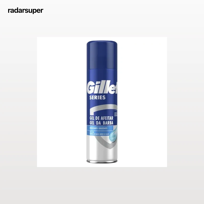Gel de afeitado hidratante con manteca de cacao Series Gillette 200 ml.