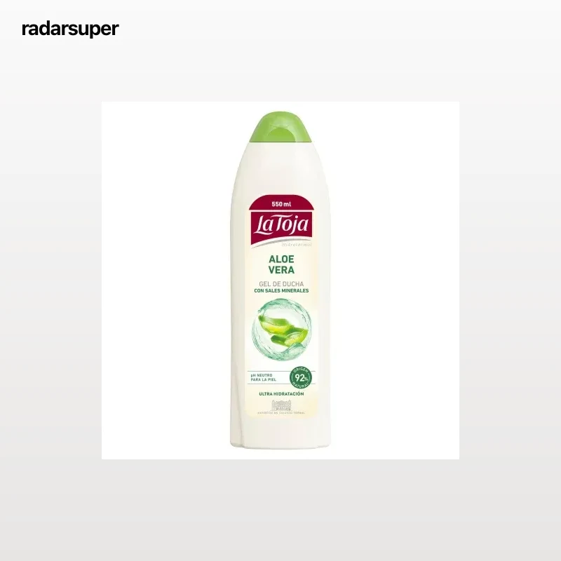 Gel de ducha aloe vera Hidrotermal La Toja 550 ml.