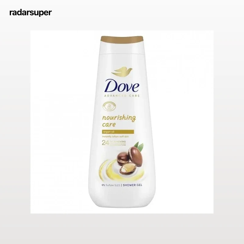 Gel de ducha cuidado nutritivo aceite de argán Advanced Care Dove 600 ml.