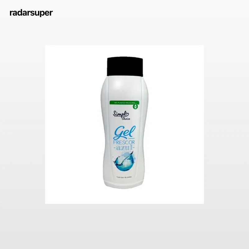 Gel de ducha frescor azul Simpl Choice 1 l.