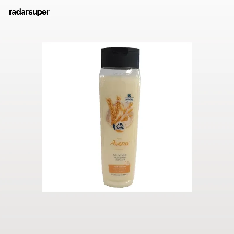 Gel de ducha Hidratante Avena Carrefour 500 ml.