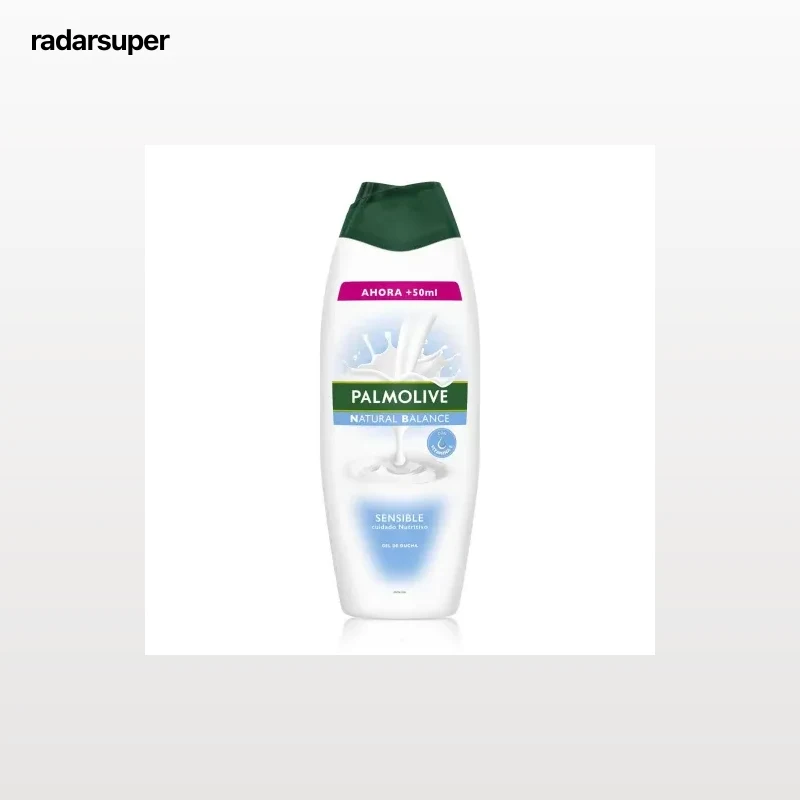 Gel de ducha sensible cuidado hidratante NB Palmolive 600 ml.