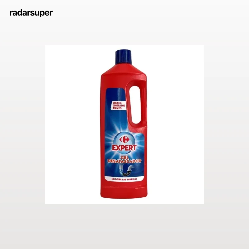 Gel desatascador tuberías Carrefour Expert 1 l.