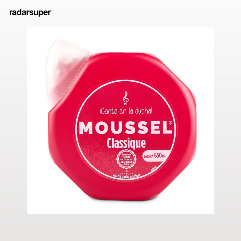 Gel de ducha clásico Moussel 650 ml