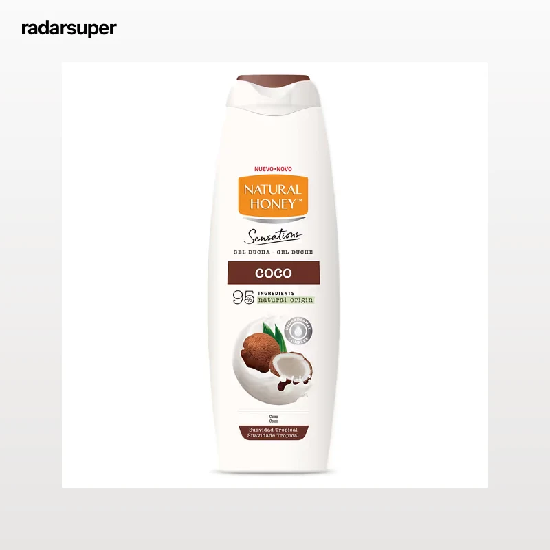 Gel de ducha coco Natural Honey 650 ml