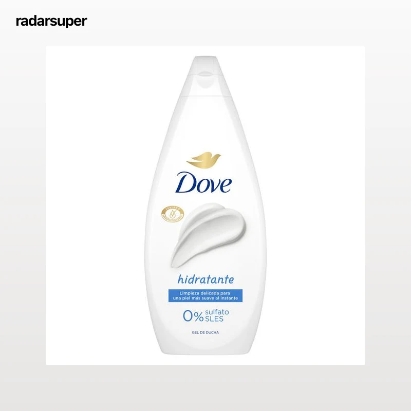 Gel de ducha Dove 720ml hidratante 0% sulfato