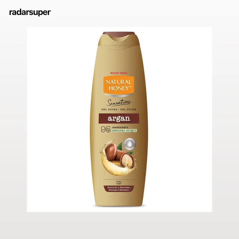 Gel de ducha elixir de argán Natural Honey 650 ml