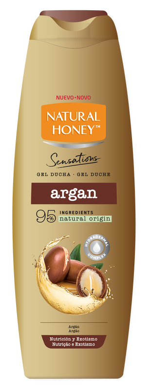 Gel ducha Natural Honey 650 ml Argán