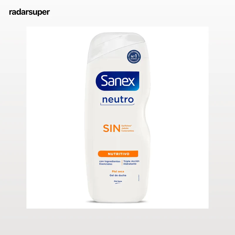 Gel de ducha nutritivo piel seca Sanex 600 ml
