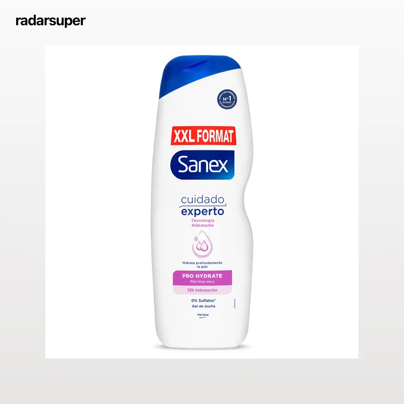 Gel de ducha piel muy seca Sanex 850 ml