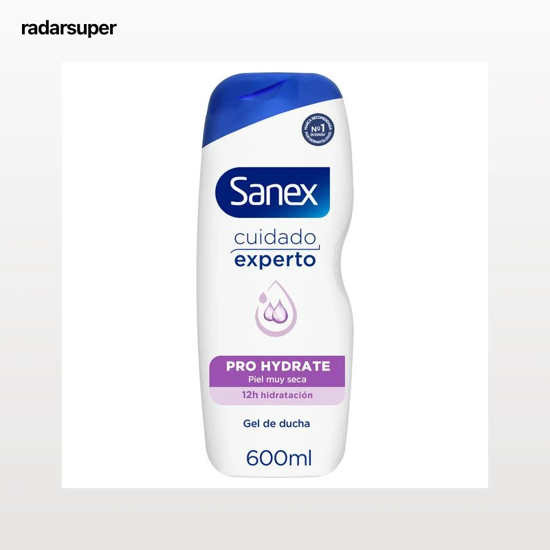 Gel de Ducha Sanex Cuidado Experto Pro Hydrate piel muy seca 600 ml