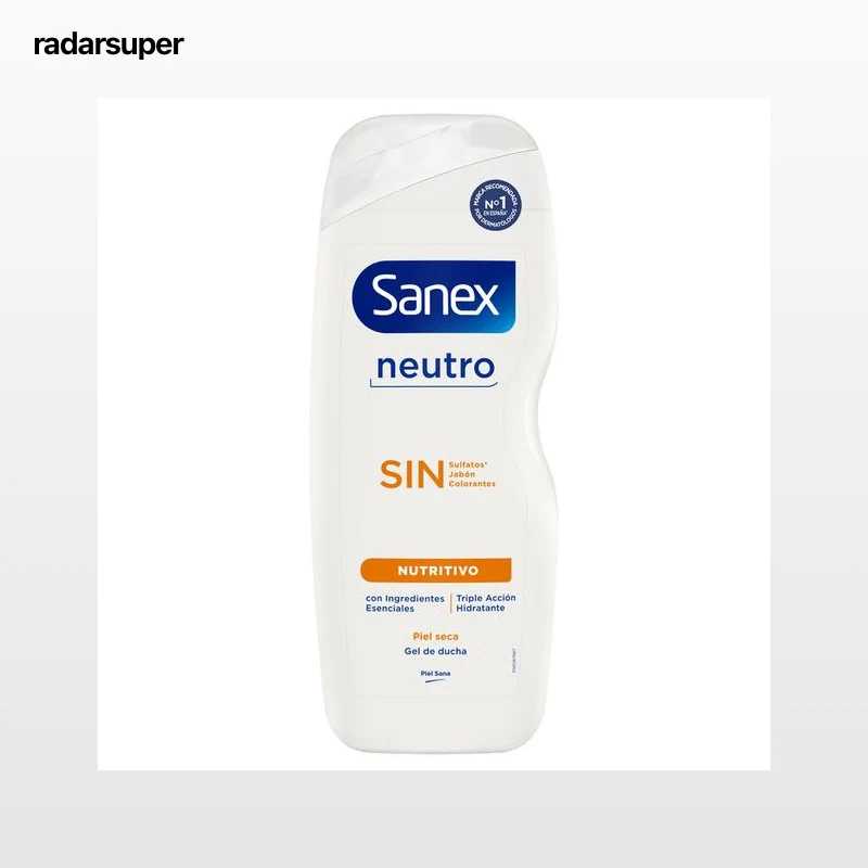 Gel de Ducha Sanex Neutro Nutritivo piel seca 600 ml
