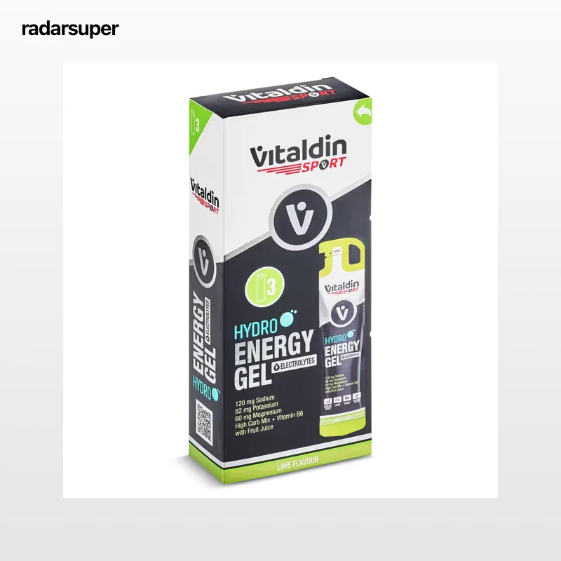 Gel con electrolitos sabor lima Vitaldin 3 x 55 ml