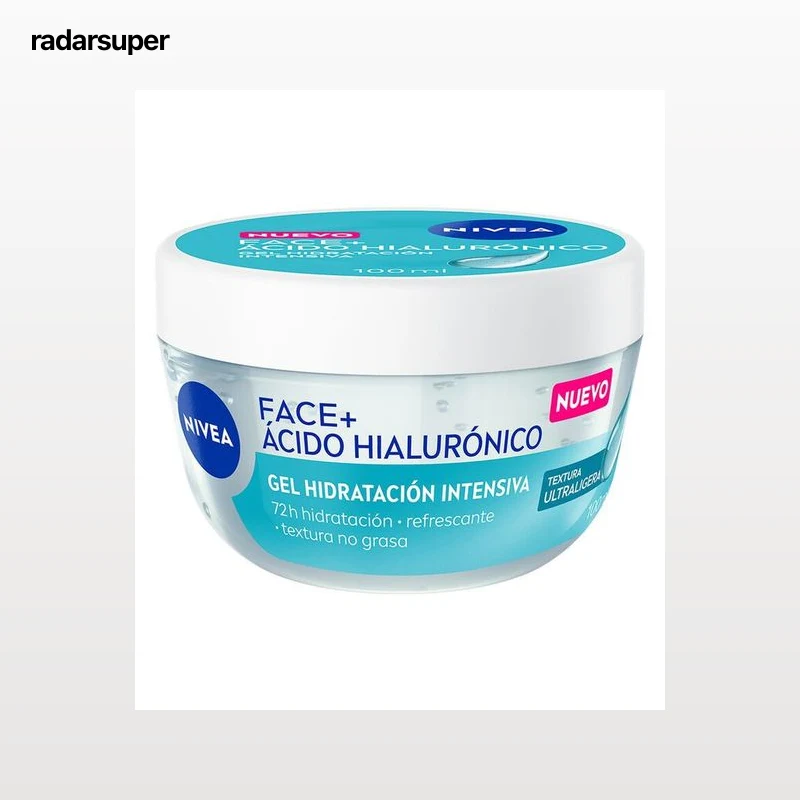 Gel facial hidratante con ácido hialurónico Nivea 100 ml