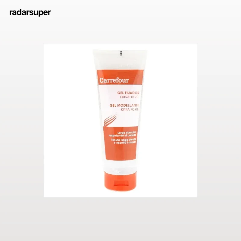 Gel fijador extrafuerte Carrefour 250 ml.