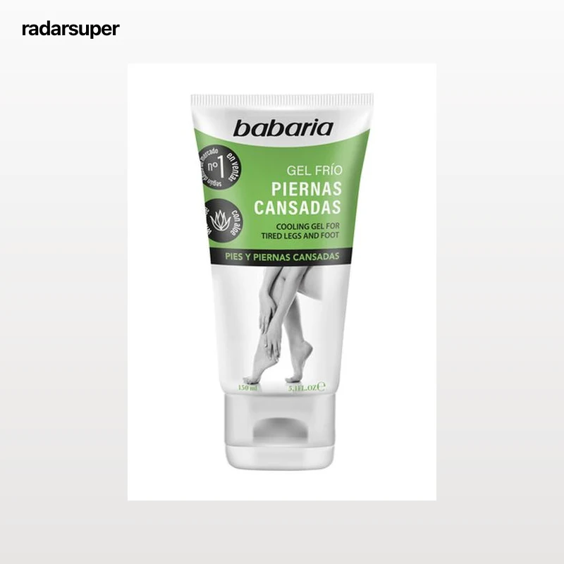 Gel frío Babaria 150ml para pies y piernas cansadas con aloe vera