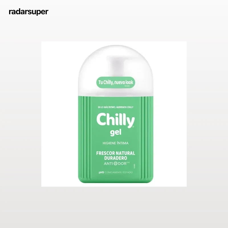 Gel íntimo fórmula fresca Chilly 250 ml.