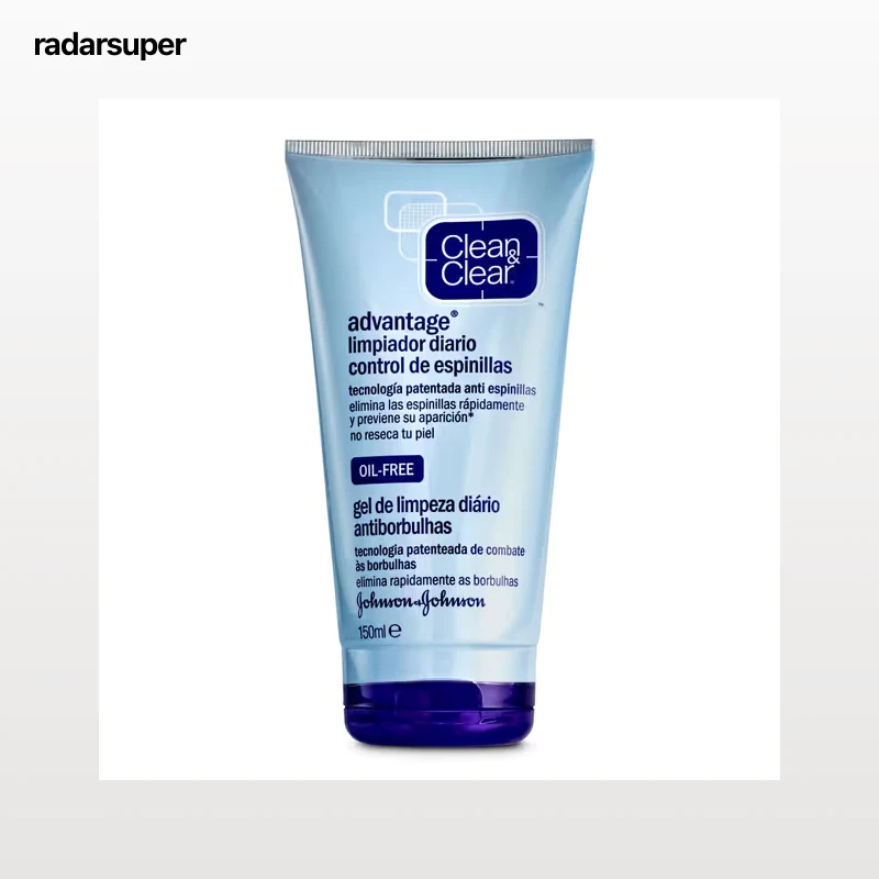 Gel limpiador facial diario antiespinillas Clean & Clear 150 ml