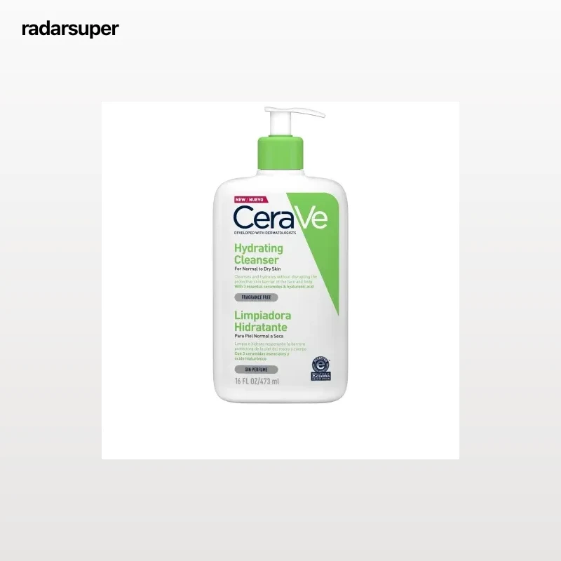 Gel limpiador hidratante Cerave 473 ml.