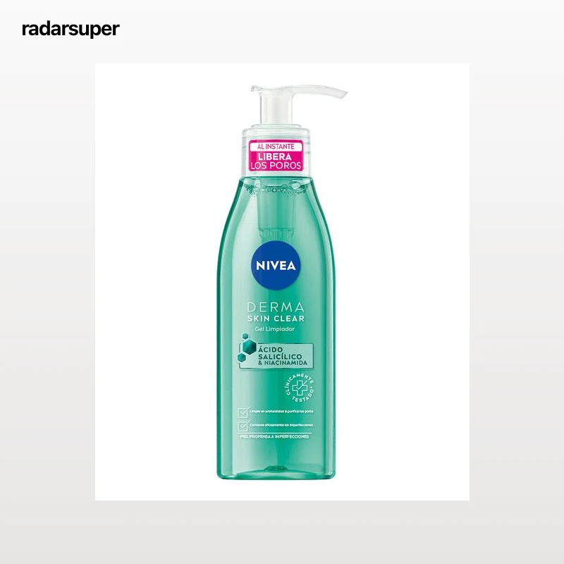 Gel Limpiador Nivea 150 ml Derma Ácido Salicílico Y Niacinamida