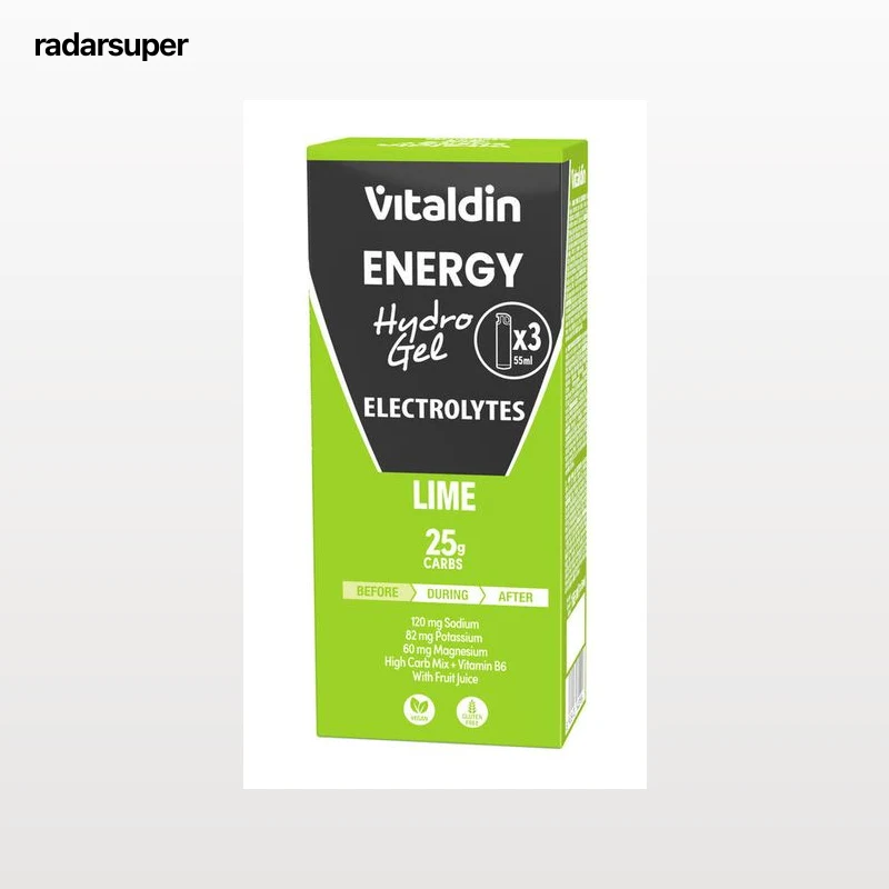 Gel líquido energético sabor lima Vitaldin 165ml