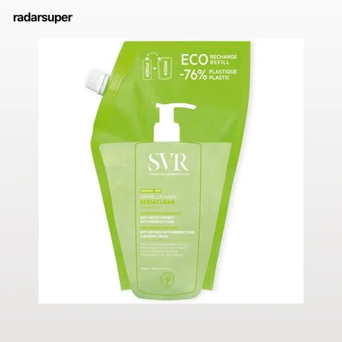 Gel nettoyant visage Sebiaclear peaux à imperfections SVR 400ml