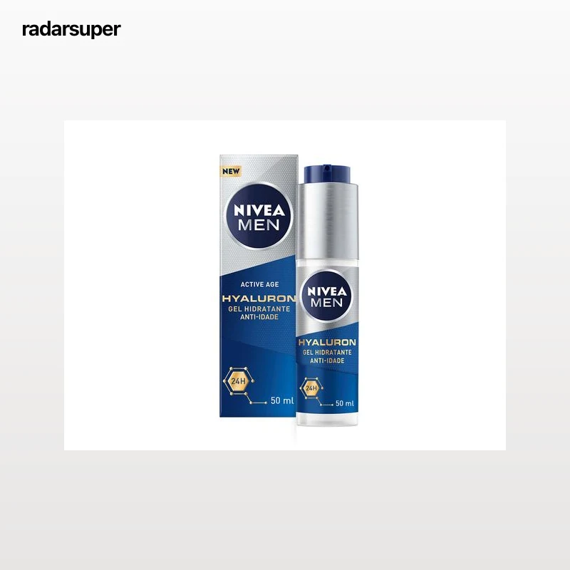 Gel de Rosto Hidratante Hyaluron NIVEA MEN 50 ml
